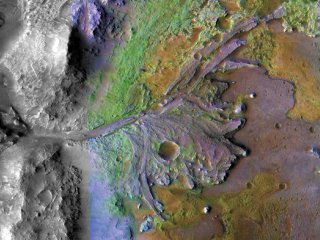 Специалисты по Марсу выбирают кратер Джезеро