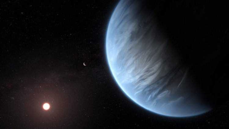 Возможно, найдена первая экзопланета с влажной атмосферой
