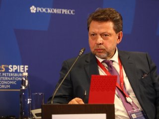 Владимир Чехонин. ПМЭФ-2022. Фото: Николай Малахин