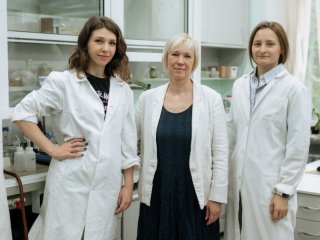 Коллектив исследователей НИОХ СО РАН. Фото Кирилла Сергеевича и предоставлены исследователем