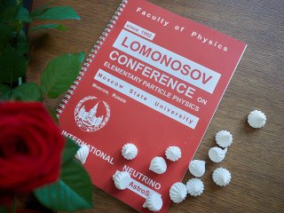 22-я Ломоносовская конференция по физике элементарных частиц открылась в МГУ. Фото: Елена Либрик / «Научная Россия»