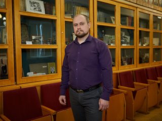 Биолог Алексей Сергеевич Шацких. Фото: Елена Либрик / «Научная Россия»