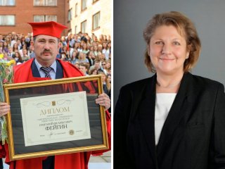 Григорий Фейгин, Елена Харитонова. Фото: архив СПбГУП