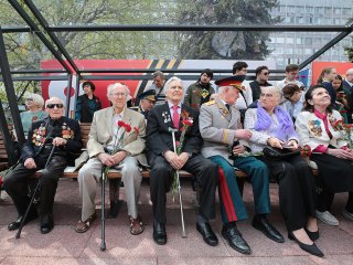 В МГУ почтили память защитников Отечества. Фото: Ольга Мерзлякова / Научная Россия
