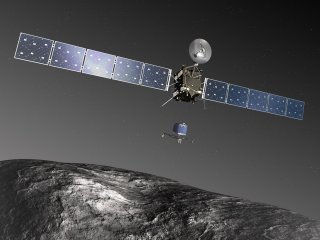 Rosetta выходит на орбиту
