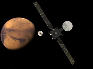 Модуль Скиапарелли отделился и направился к Марсу