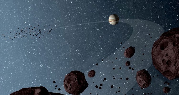 Астероид-скиталец, найденный на орбите Юпитера, может быть гостем из другой планетарной системы