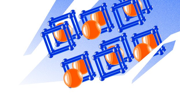 “Кристаллическая структура соединений урана”. Дизайнер @Lion_on_helium, пресс-служба МФТИ