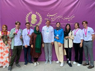 Гимназисты Университетской гимназии МГУ получили золото на конференции в Иране