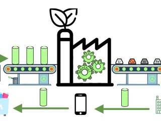 Замкнутый цикл переработки литий-железо-фосфатных аккумуляторов с применением экстракционных систем на основе глубоких эвтектических растворителей (автор иллюстрации – Андрей Вошкин)