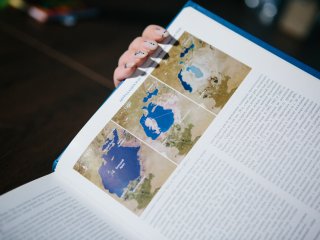 Запись интервью с к.ф.-м.н. Дарьей Сергеевной Гладских. Фото: Ольга Мерзлякова / «Научная Россия»