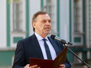 Директор Музея антропологии и этнографии им. Петра Великого (Кунсткамера) РАН А.Д. Головнев. Фото: Елена Либрик / «Научная Россия»