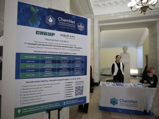 Первая междисциплинарная научная конференция ChemNet. Фото: Ольга Мерзлякова / «Научная Россия»