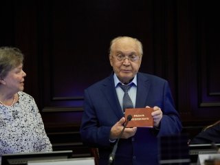 В МГУ состоялось первое расширенное заседание Совета по космосу. Фото: Елена Либрик / Научная Россия