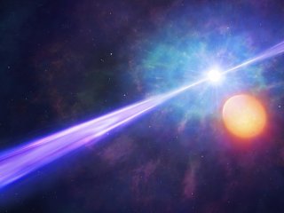 Самые яркие взрывы во Вселенной происходят в двойных звездных системах