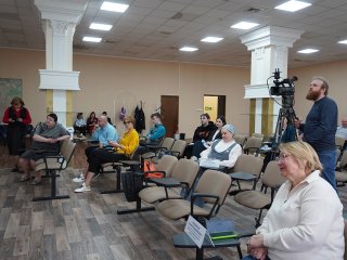 Пресс-завтрак по теме «Реабилитация детей с ДЦП и другими нарушениями опорно-двигательной системы» прошел 21 мая в учебном корпусе Российского нового университета на Авиамоторной. Фото: Анастасия Жукова / «Научная Россия»