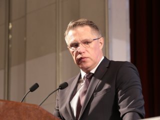 Министр здравоохранения РФ Михаил Альбертович Мурашко. Фото: Ольга Мерзлякова / «Научная Россия»