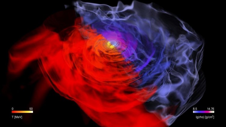Слияние нейтронных звезд позволяет понять структуру вещества