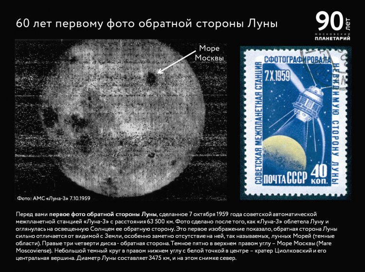 60 лет назад у Москвы появилось свое море на Луне!