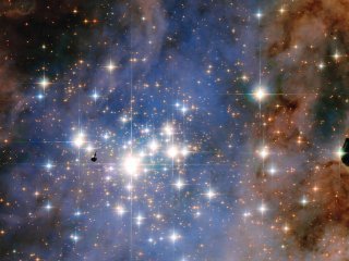 Звезды, похожие на бриллианты — фантастическое фото от телескопа Хаббл
