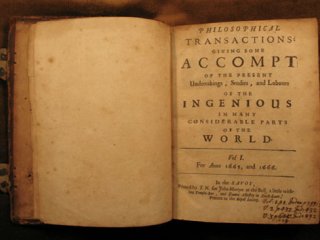 6 марта 1665 года. Вышел первый номер первого в мире чисто научного журнала