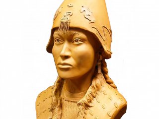 Антропологи реконструировали облик скифских «царя» и «царицы»