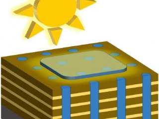 Крошечные 3D-структуры повышают эффективность солнечных элементов