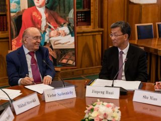 Министр образования КНР Хуай Цзиньпэн посетил МГУ
