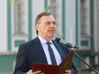 Директор Музея антропологии и этнографии им. Петра Великого (Кунсткамера) РАН А.Д. Головнев. Фото: Елена Либрик / «Научная Россия»