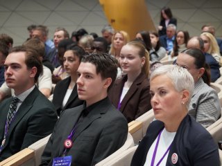 Пленарное заседание XX Международной школы-практикума молодых ученых-юристов. Фото: Анастасия Жукова / «Научная Россия»