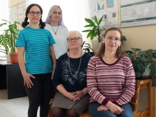 Ученые Саратовского государственного университета. Фото: Татьяна Богатенко (Институт физики СГУ им. Н.Г. Чернышевского) для «Научной России»