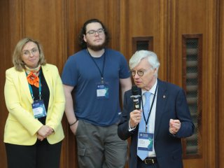 Первая междисциплинарная научная конференция ChemNet. Фото: Ольга Мерзлякова / «Научная Россия»