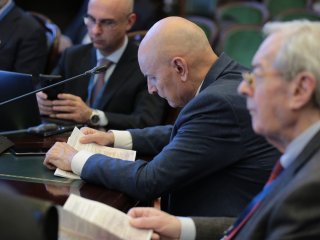 Торжественное открытие конференции «Безопасность человека как глобальный вызов современности: перспективы применения медицинских газов и газовых смесей». Фото: Ольга Мерзлякова / «Научная Россия»