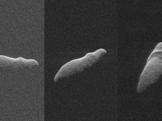 Радиотелескопы сделали детальные снимки «праздничного» астероида