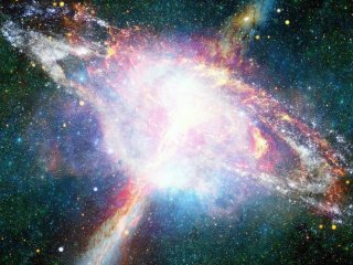 Сталкивающиеся нейтронные звезды могут раскрыть тайны расширения Вселенной