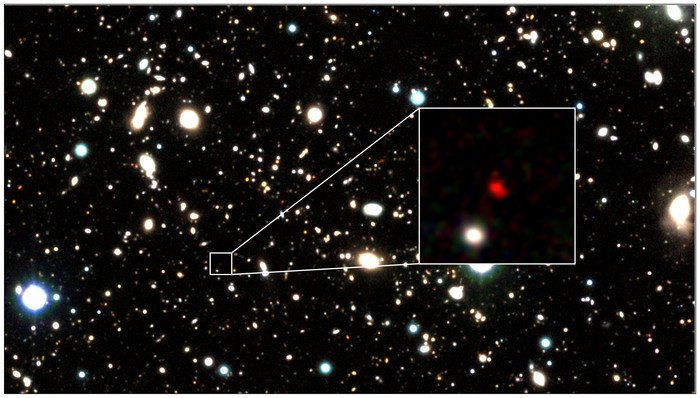 Ученые обнаружили самую далекую галактику в истории