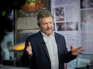 Замдиректора ИКИ РАН по научной работе Александр Лутовинов. Фото: Елена Либрик / «Научная Россия»