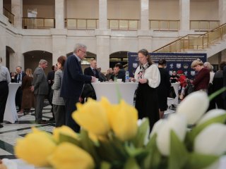 Торжественное открытие конференции «Безопасность человека как глобальный вызов современности: перспективы применения медицинских газов и газовых смесей». Фото: Ольга Мерзлякова / «Научная Россия»