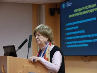 Всероссийская конференция «Безопасность человека как глобальный вызов современности: перспективы применения медицинских газов и газовых смесей». Фото: Елена Либрик / «Научная Россия»