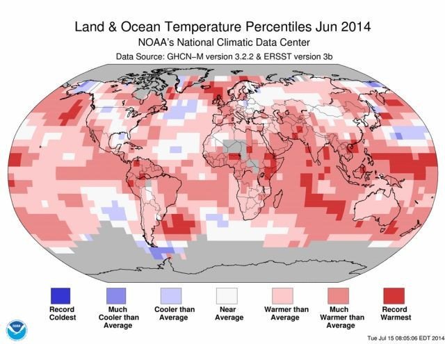 Зафиксирован второй климатический рекорд года