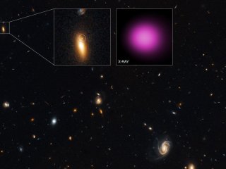 Астрономы нашли «блуждающую» черную дыру