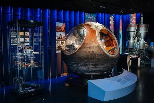 Уникальный экспонат в Музее космонавтики