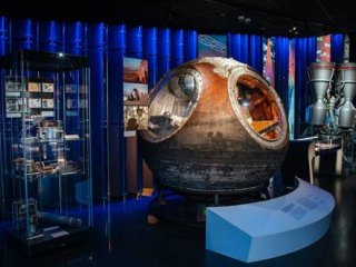 Уникальный экспонат в Музее космонавтики