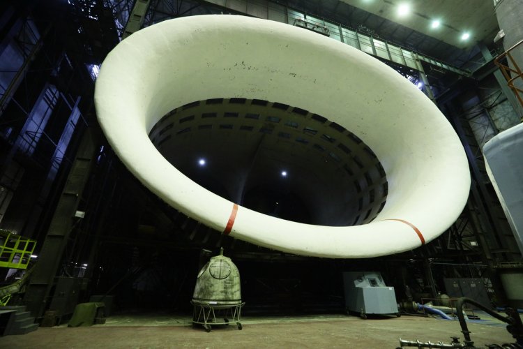 Самая большая дозвуковая аэродинамическая труба в Европе. Размеры рабочей части установки ― 24 x 14 м. Фото: Николай Малахин / «Научная Россия»