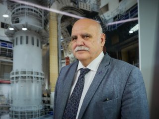 Директор частного учреждения ГК «Росатом» «Проектный центр ИТЭР» А.В. Красильников. Фото: Елена Либрик / «Научная Россия»