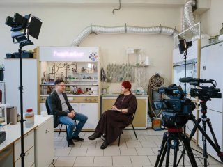 Михаил Александрович Кискин и Наталия Лескова. Фото Ольги Мерзляковой