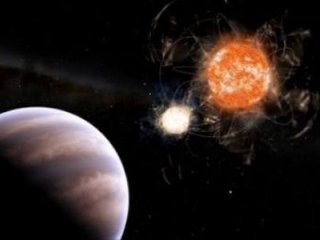 Астрономы обнаружили в двойной системе планету в 13 раз больше Юпитера