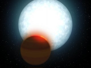 Астрономы изучили состав атмосферы горячего экзоюпитера