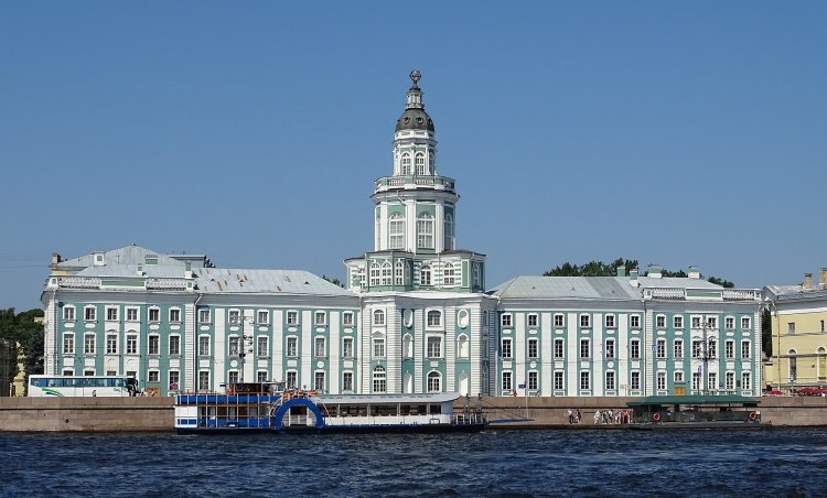Кунсткамера в Санкт-Петербурге, 2018 г. 