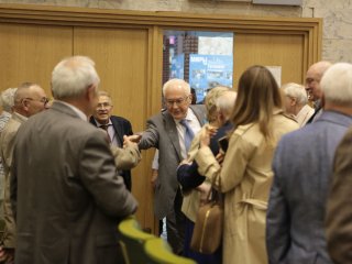 Академик Роберт Нигматулин выступил в Институте океанологии РАН в честь своего юбилея. Фото: Ольга Мерзлякова / «Научная Россия»